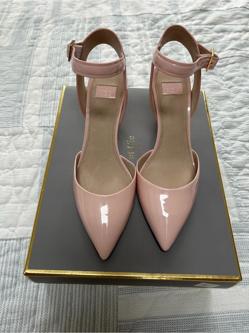 Louise et Cie Pink Kitten Heel